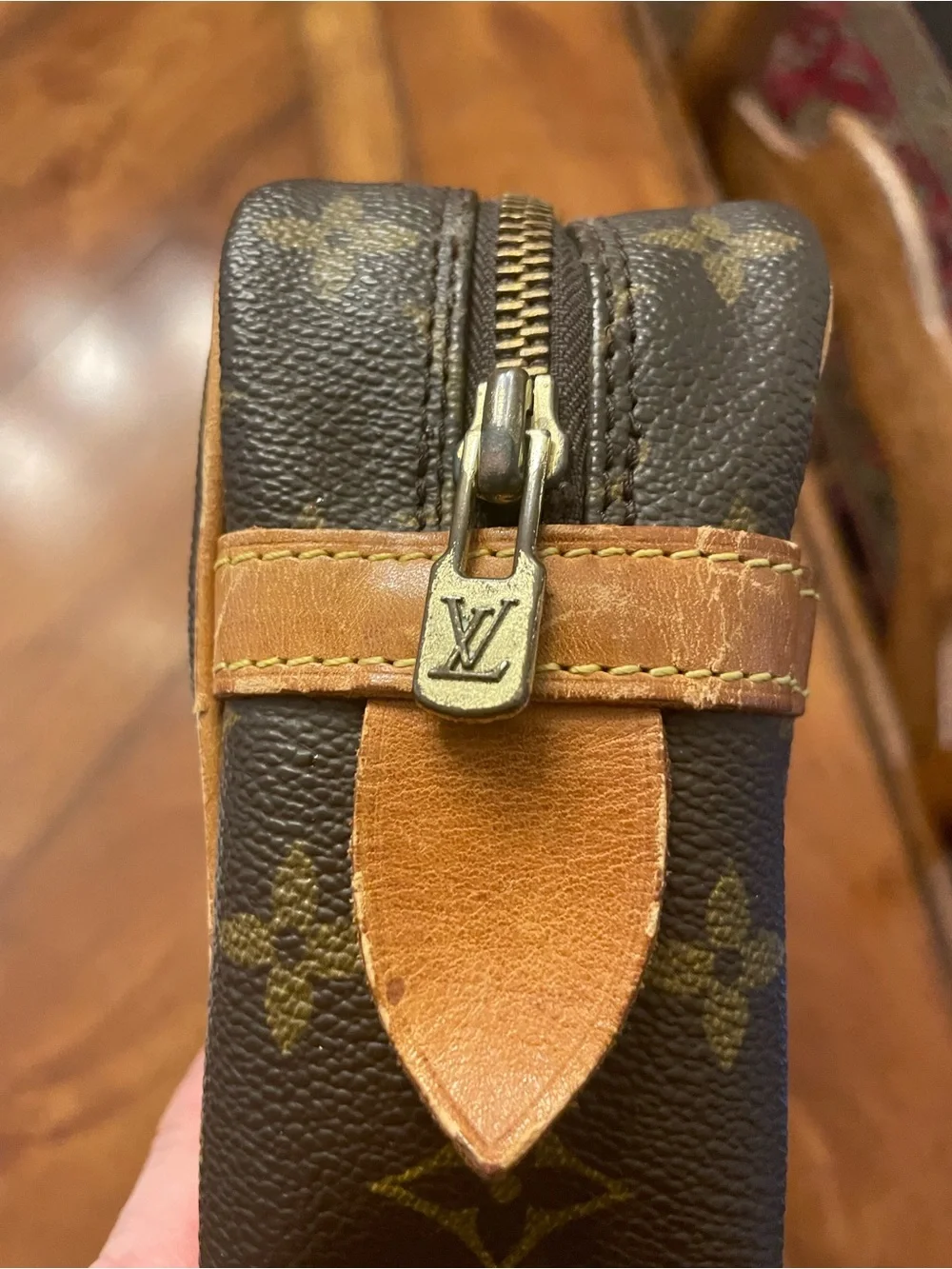 Louis Vuitton Brown Monogram Canvas Men’s Pouch